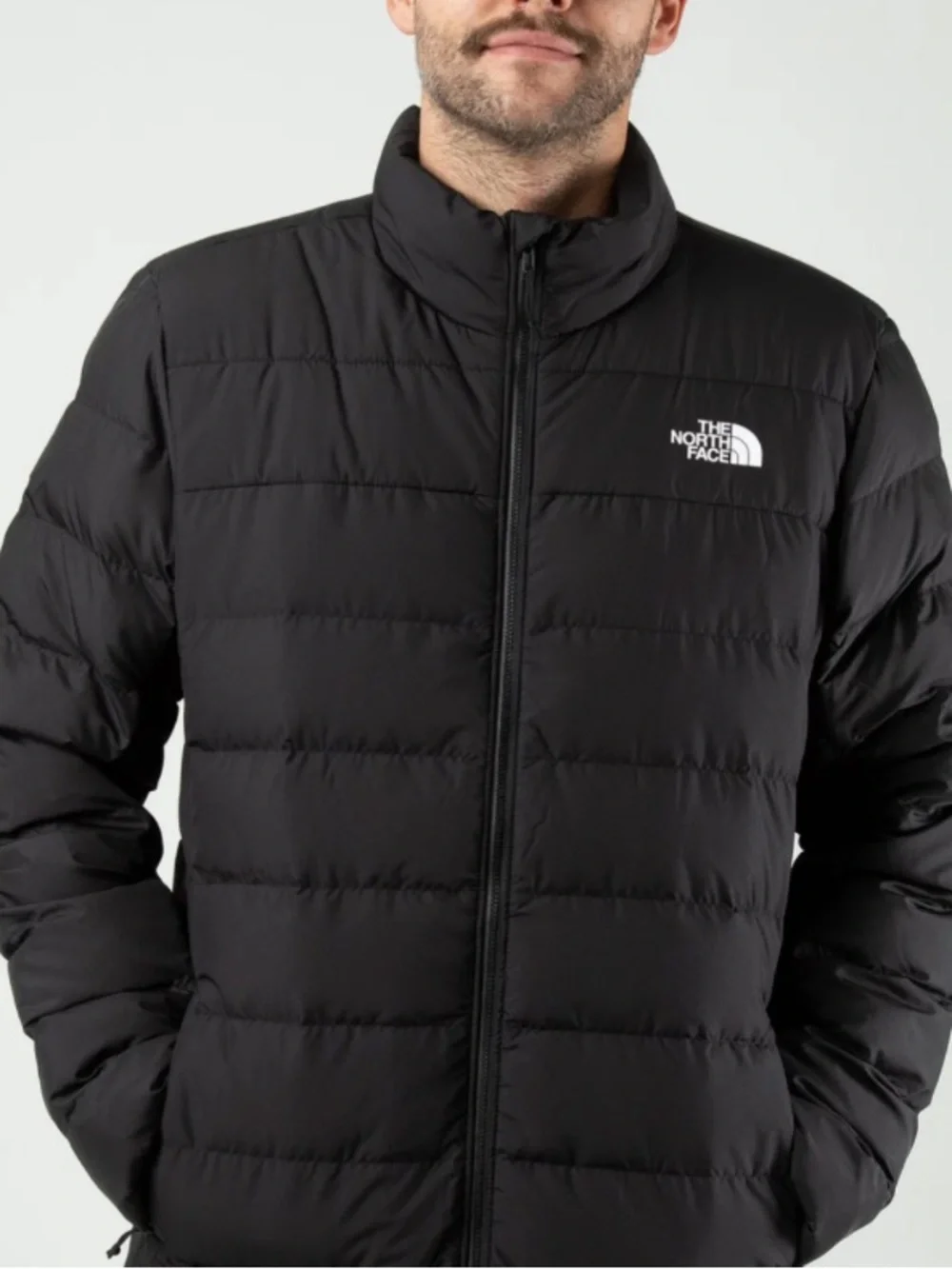 The North Face Black Quilted Puffer Jacket Mens Size L